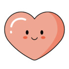 Corazón con ojos