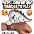 Ya es hora de que mandes tu pack