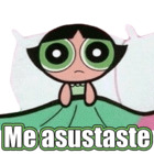 Me asustaste