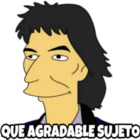 Que agradable sujeto