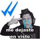 Me dejaste en visto