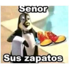 Señor sus zapatos