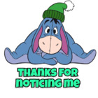 Thanks for noticing me