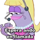 Espera ando en llamada