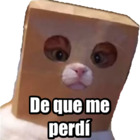 De que me perdí