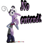 No entendí