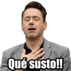 Qué susto!!