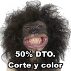 50% DTO. Corte y color