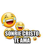 SONRIE CRISTO TE AMA