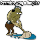 Permiso, voy a limpiar
