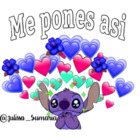 Me pones así