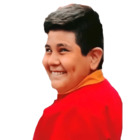 Chico guiño y sonrisa