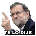 TE LO DIJE