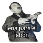Leña para el jabón