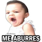 Me aburres