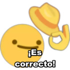 ¡Es correcto!