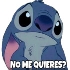 No me quieres?