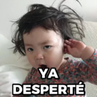 YA DESPERTÉ