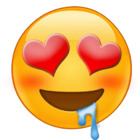 Smiley enamorado