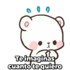 Te imaginas cuanto te quiero