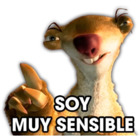 Soy muy sensible