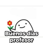 Buenos dias profesor