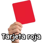 Tarjeta roja