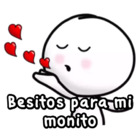 Besitos para mi monito