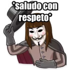 *Saludo con respeto*