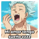 Mi amor tengo sueño zzzz