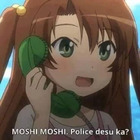 MOSHI MOSHI. Police desu ka?