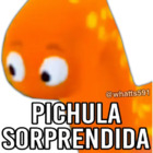 Pichula sorprendida