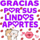 Gracias por sus lindos aportes