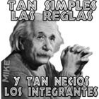 Tan simples las reglas y tan necios los integrantes