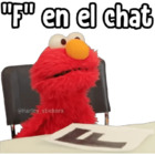 \"F\" en el chat