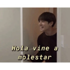 Hola vine a molestar