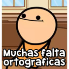 Muchas falta ortograficas