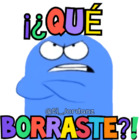 i¿QUÉ BORRASTE?!