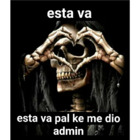 Esta va pal ke me dio admin