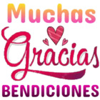 Muchas Gracias BENDICIONES