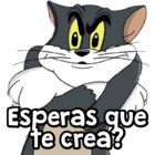 Esperas que te crea?