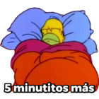 5 minutitos más