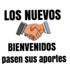 Los nuevos bienvenidos pasen sus aportes