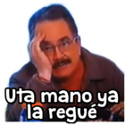 Uta mano ya la regué