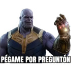 PÉGAME POR PREGUNTÓN