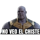 NO VEO EL CHISTE