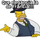 Que elegancia la de Francia!!!