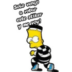 Solo vengo a robar este sticker y me voy!