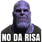 No da risa