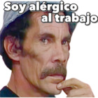 Soy alérgico al trabajo